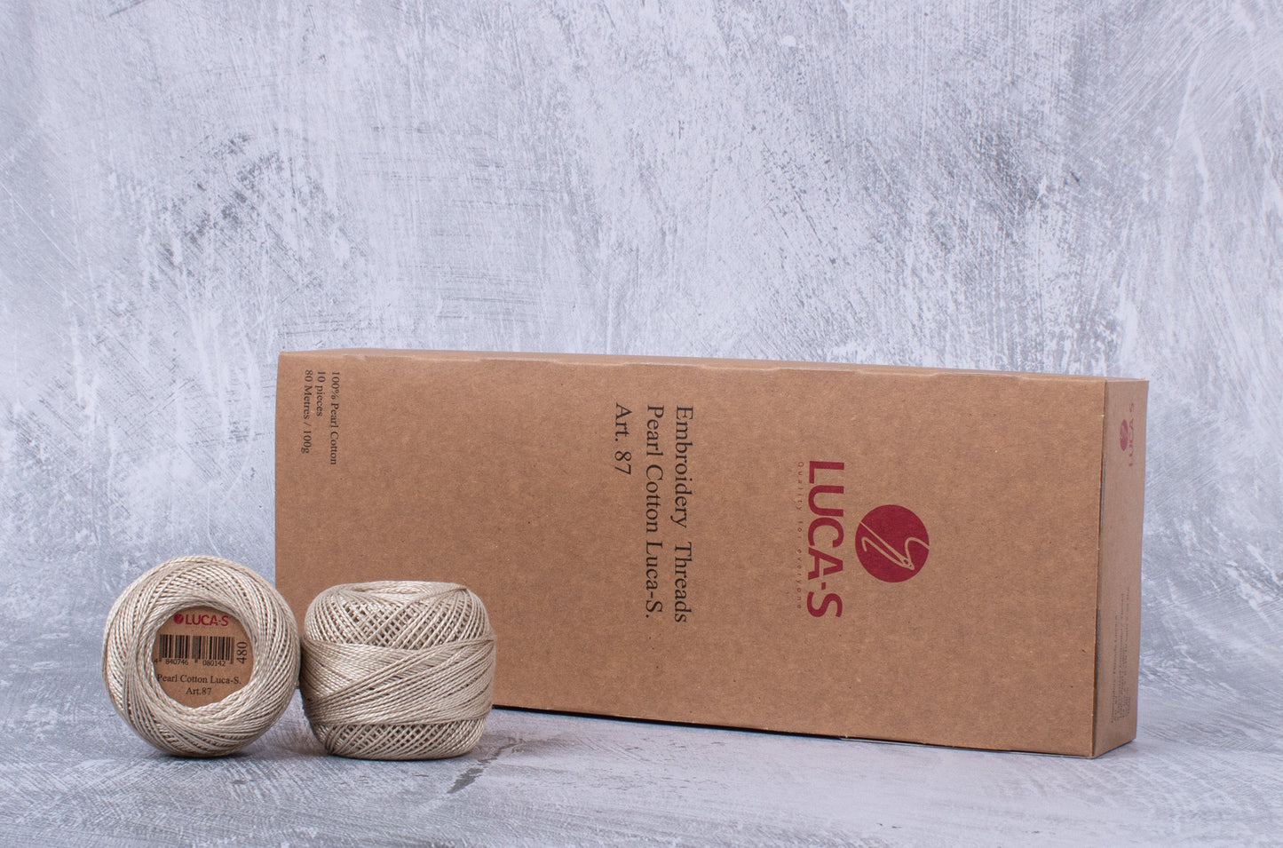 Embroidery Threads - Box, Pearl Cotton Luca-S, Art. 87 / 480