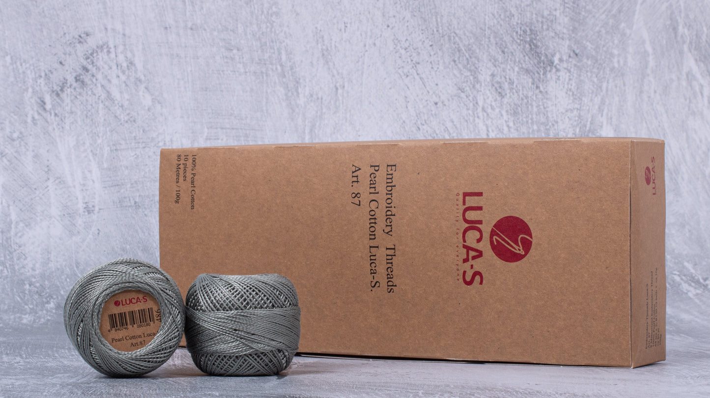 Embroidery Threads - Box, Pearl Cotton Luca-S, Art. 87 / 486