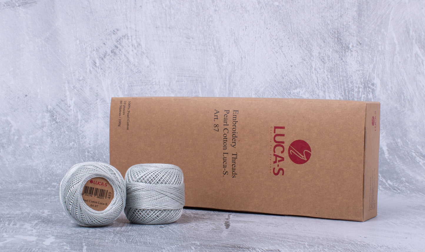 Embroidery Threads - Box, Pearl Cotton Luca-S, Art. 87 / 489