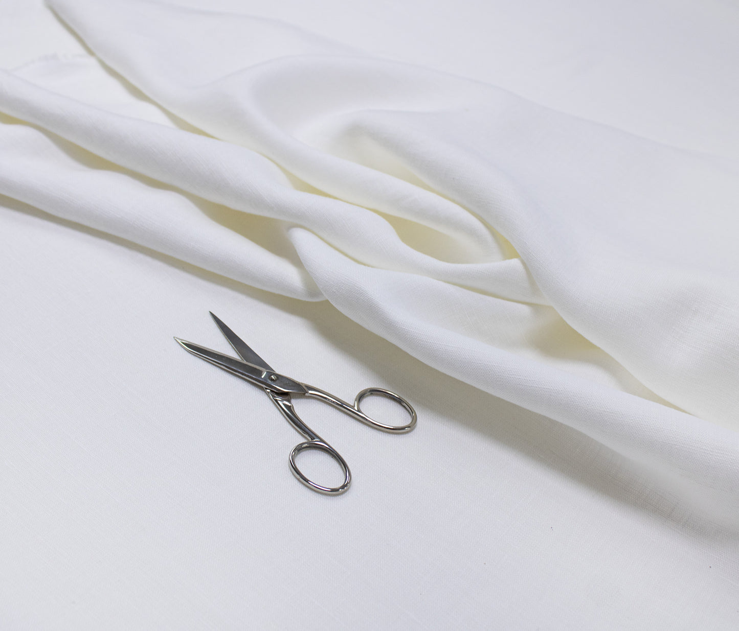 Fabric - Pure Natural Linen Fabric - Wrinkled Fabric