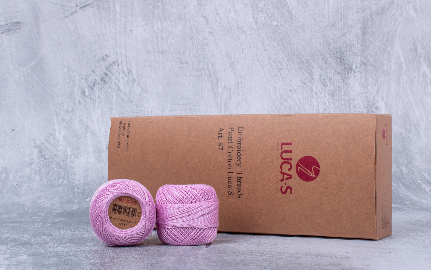 Embroidery Threads - Box, Pearl Cotton Luca-S, Art. 87 / 66