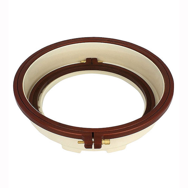 Embroidery Hoops -  "Plastic Punch Embroidery Hoop + Screwed Plastic Embroidery Hoop