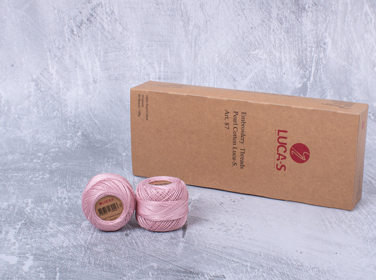 Embroidery Threads - Box, Pearl Cotton Luca-S, Art. 87 / 86