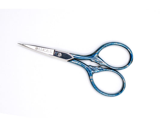 Embroidery Scissors Luca-S - EMBROIDERY SCISSORS 3 ½" COLORED HANDLES
