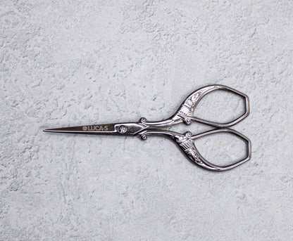 Embroidery Scissors Luca-S -  EMBROIDERY SCISSORS DARK NICKEL