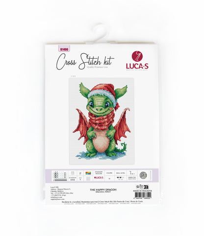 Cross Stitch Kit Luca-S - The Happy Dragon, B1406