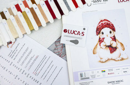 Cross Stitch Kit Luca-S - Snow Magic, B1418