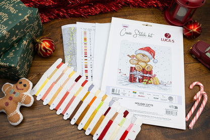 Cross Stitch Kit Luca-S -Holiday Gifts, B1431