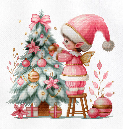 Cross Stitch Kit Luca-S - Christmas Joy, B1439