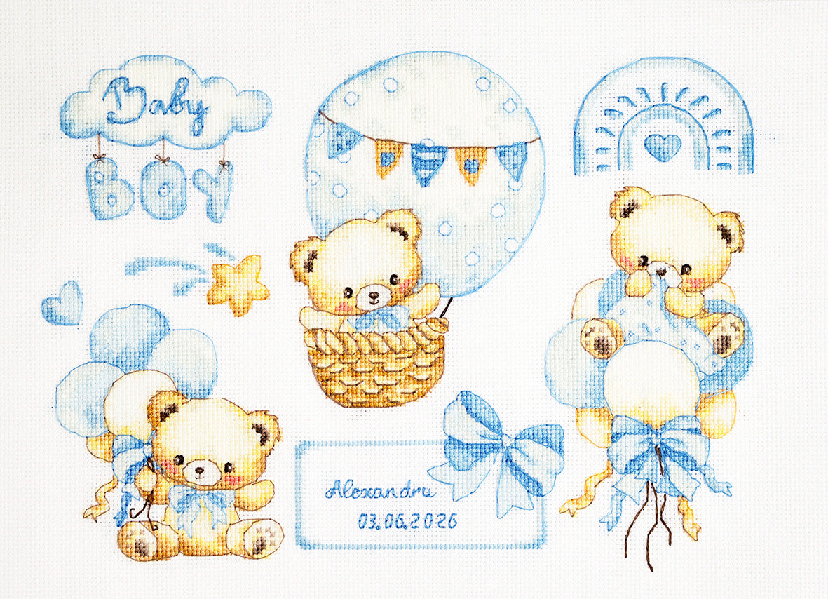 Cross Stitch Kit Luca-S - Magic Hugs, B1445