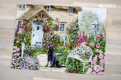 Cross Stitch Kit - The Cottage Garden, B2377
