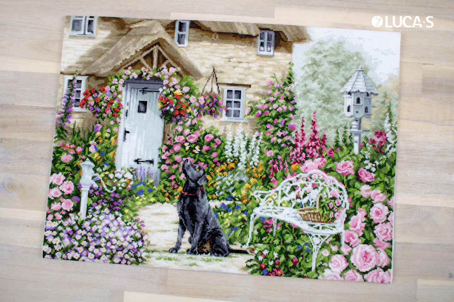 Cross Stitch Kit - The Cottage Garden, B2377