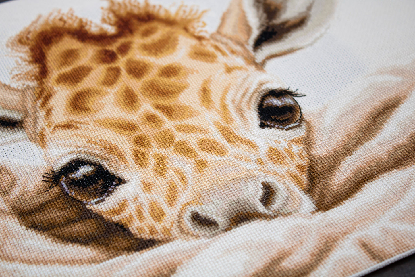 Cross Stitch Kit Luca-S - The Baby Giraffe, B2425