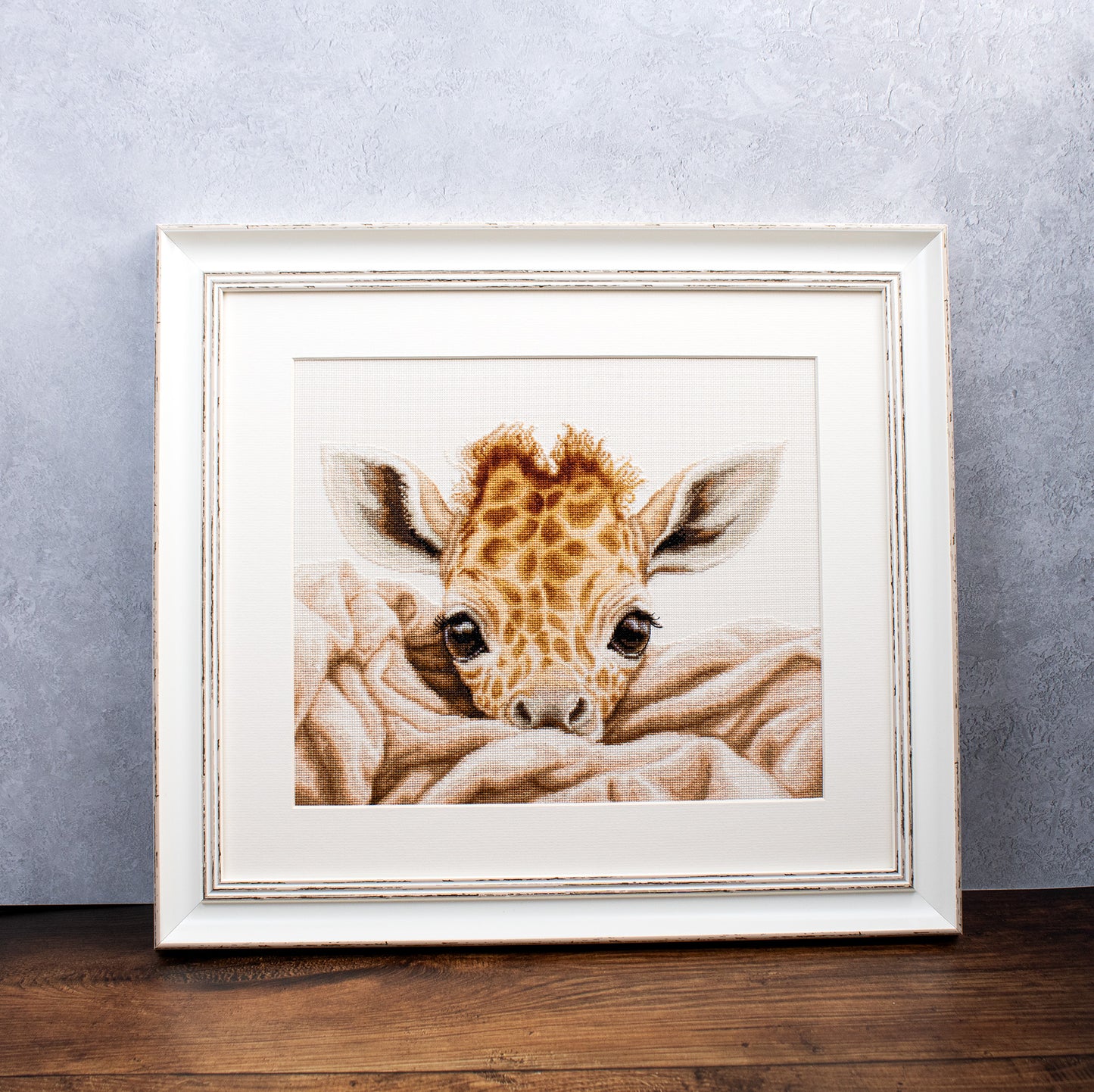 Cross Stitch Kit Luca-S - The Baby Giraffe, B2425