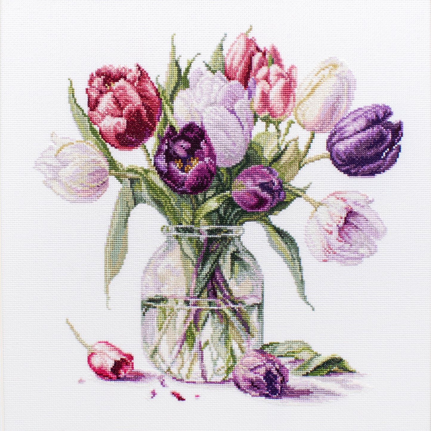 Cross Stitch Kit Luca-S - Bouquet of Tulips, B7029