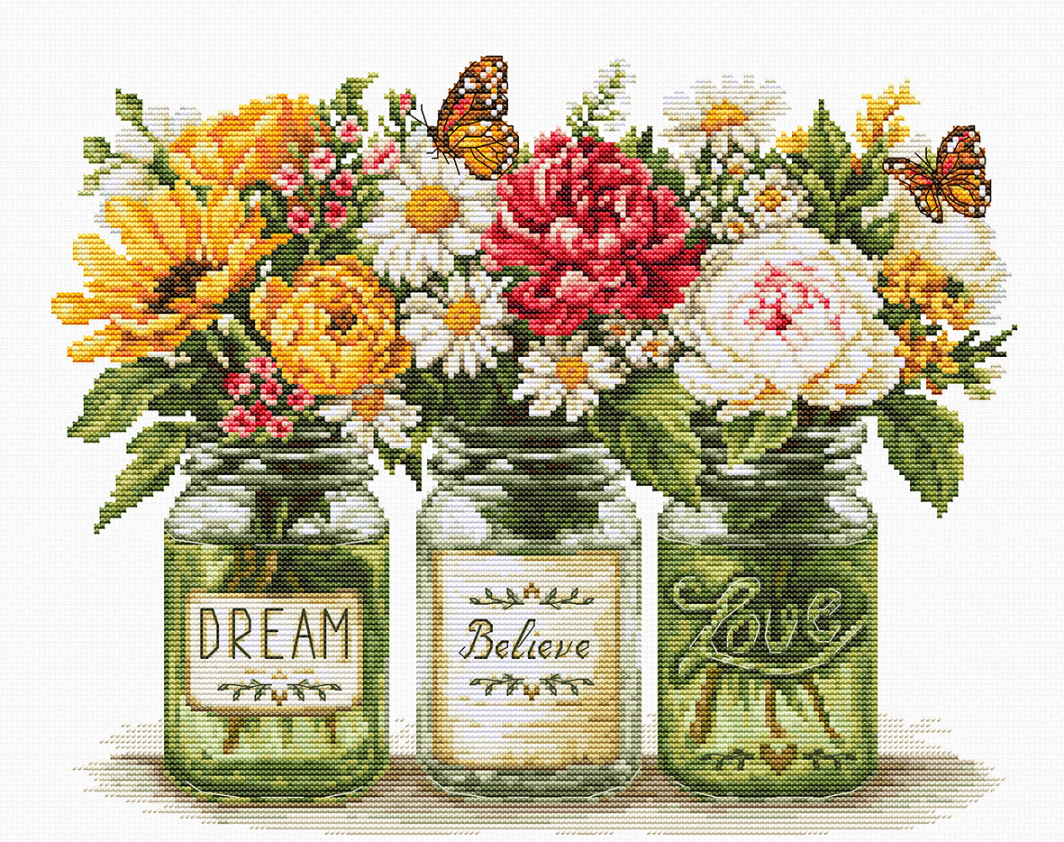 Cross Stitch Kit Luca-S - Dream Before Love, B7064