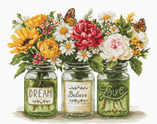Cross Stitch Kit Luca-S - Dream Before Love, B7064