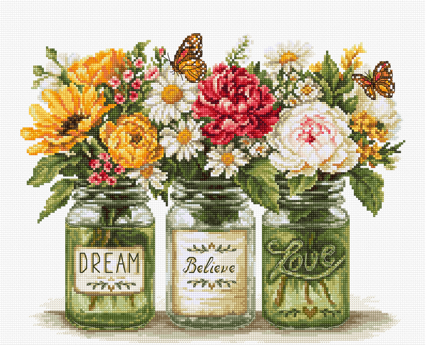 Cross Stitch Kit Luca-S - Dream Before Love, BA7064
