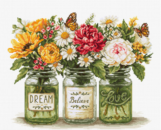 Cross Stitch Kit Luca-S - Dream Before Love, BA7064