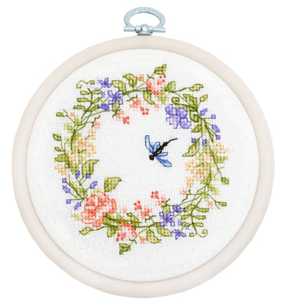 Cross Stitch Kit with Hoop Included Luca-S - In the Harmony of Spring, BC107
