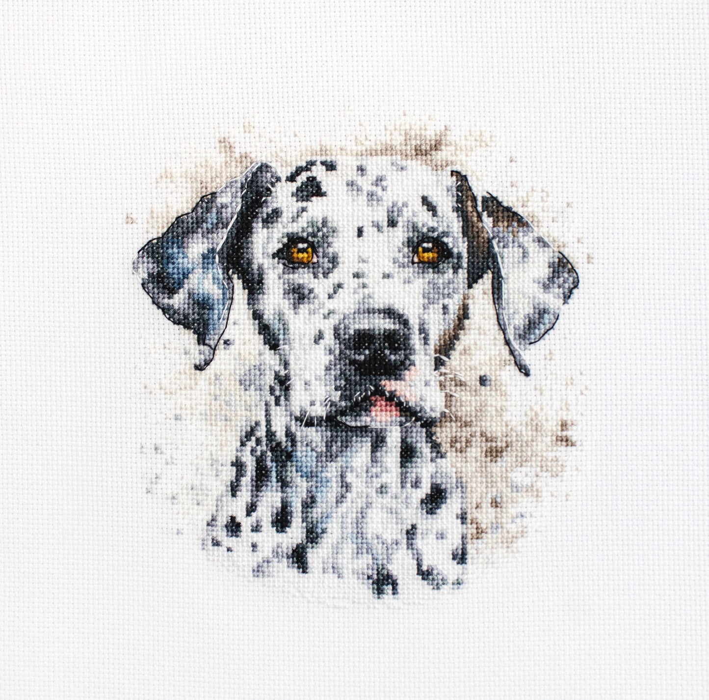 Cross Stitch Kit with Hoop Included Luca-S - The Dalmatian, BC208