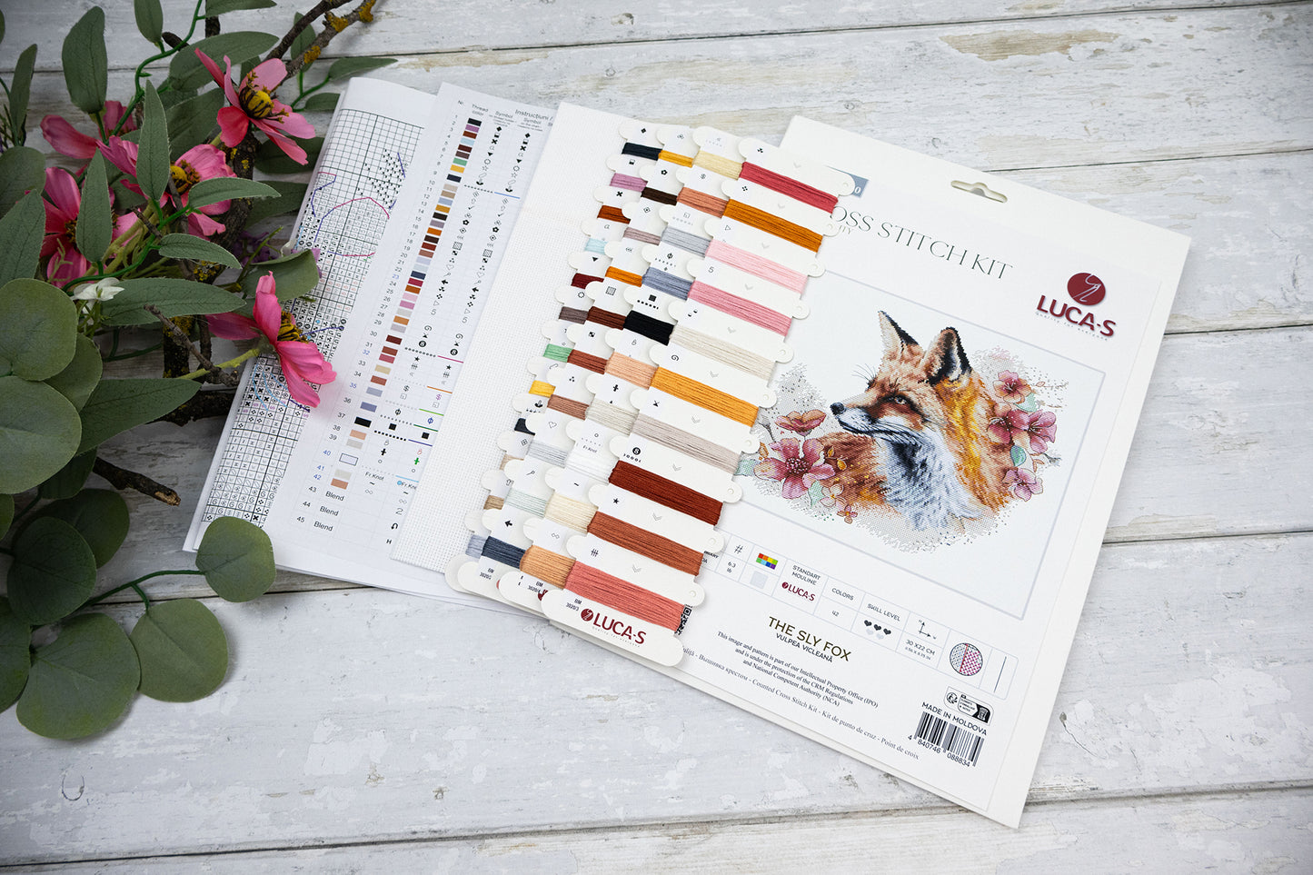 Cross Stitch Kit Luca-S - The Sly Fox, BM3020