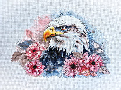 Cross Stitch Kit Luca-S - Hunting Eagle, BM3021