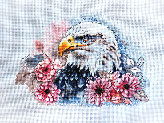 Cross Stitch Kit Luca-S - Hunting Eagle, BM3021