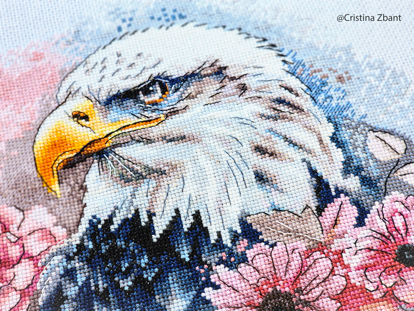 Cross Stitch Kit Luca-S - Hunting Eagle, BM3021