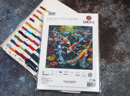 Cross Stitch Kit Luca-S - The Aquarium, BU5030