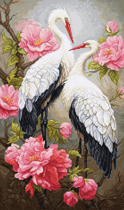 Cross Stitch Kit Luca-S - Guests of Spring, BU5042