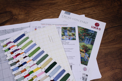 Cross Stitch Kit Luca-S - Romantic Garden, BU5055