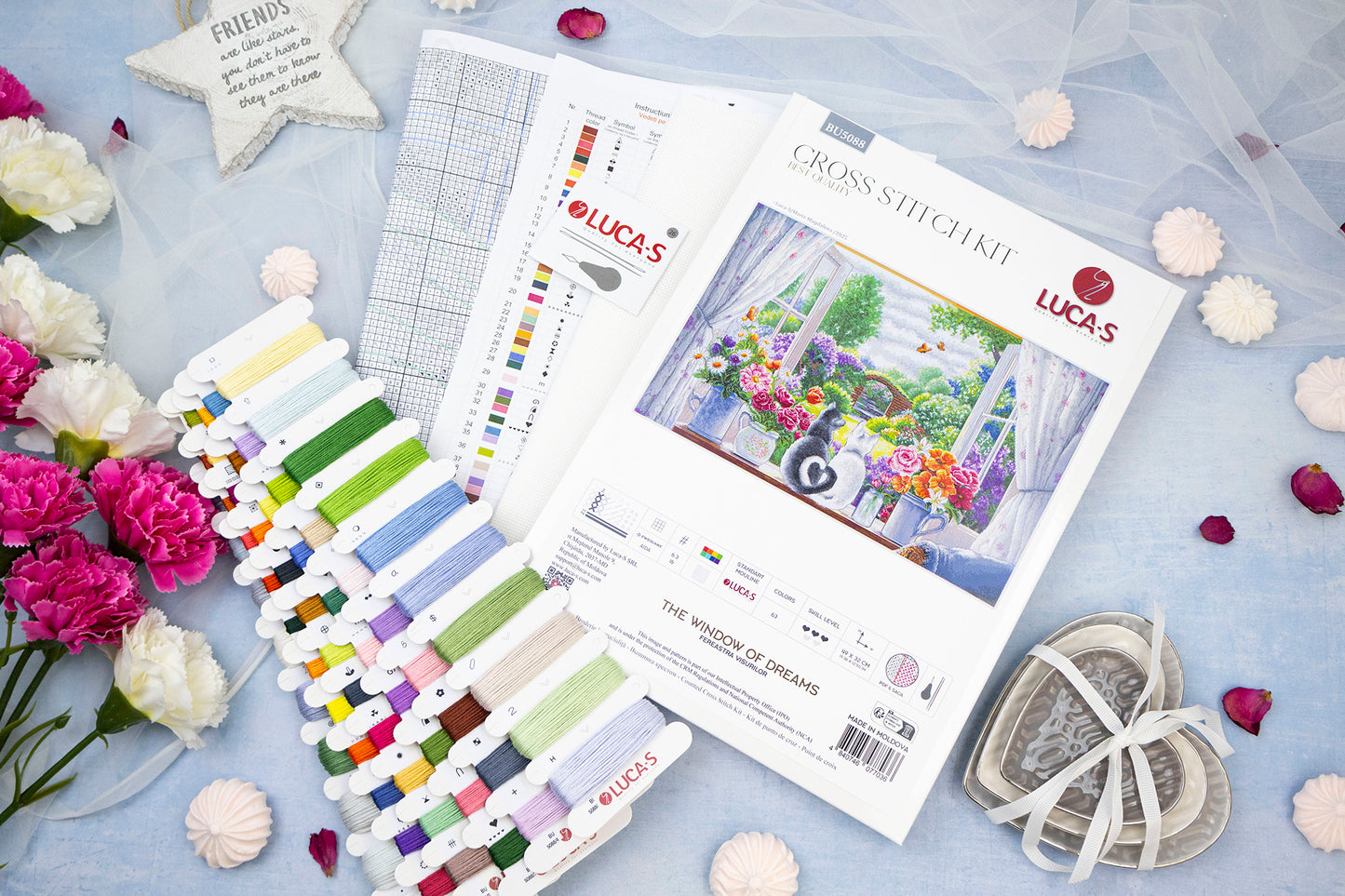 Cross Stitch Kit Luca-S - The Window of Dreams, BU5088