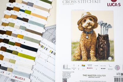 Cross Stitch Kit Luca-S - The Master Golfer, BU5090
