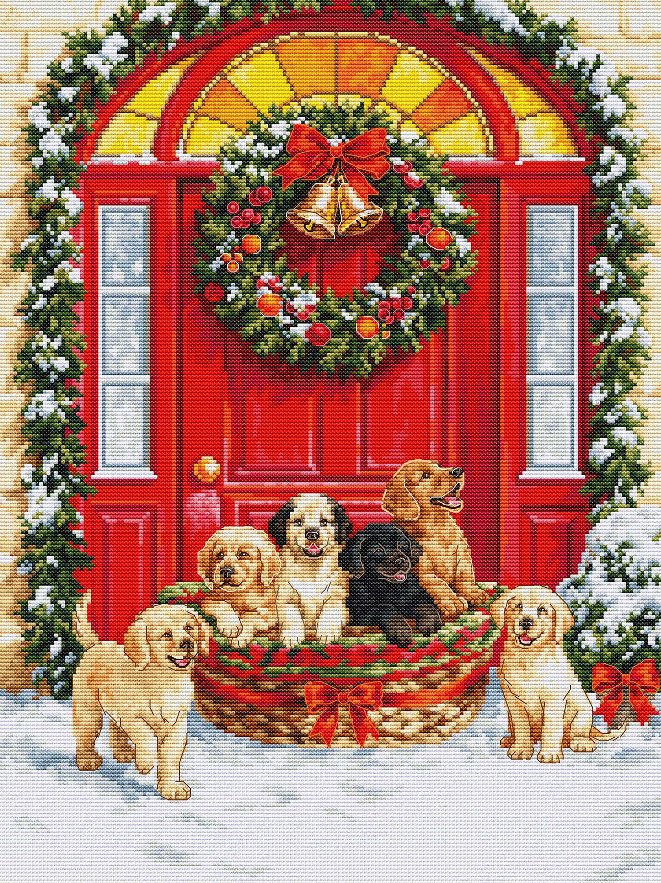 Cross Stitch Kit Luca-S - Santa’s Delivery, BU5102