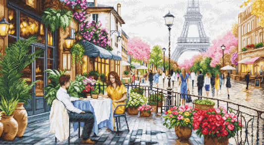 Cross Stitch Kit Luca-S GOLD - Tower View, BU5108