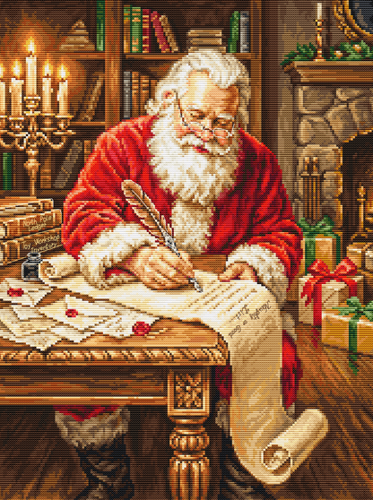 Cross Stitch Kit Luca-S GOLD - The Magic List, BU5112