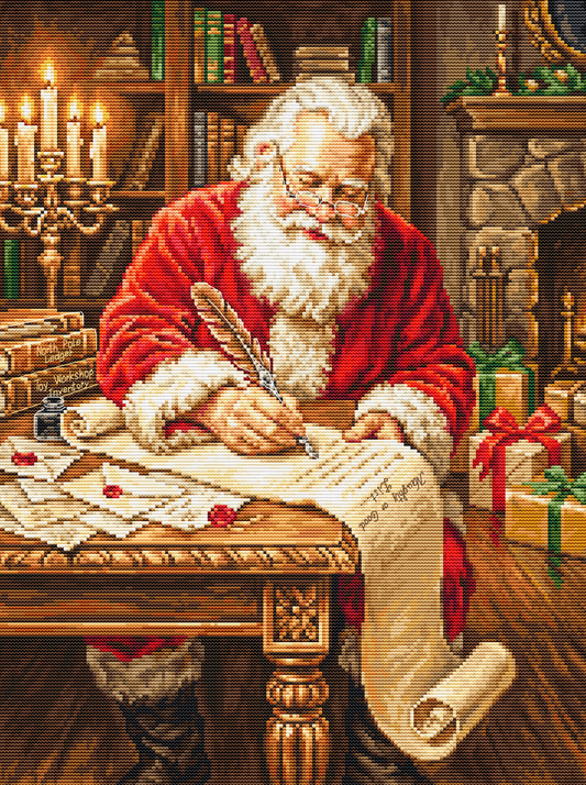 Cross Stitch Kit Luca-S GOLD - The Magic List, BU5112
