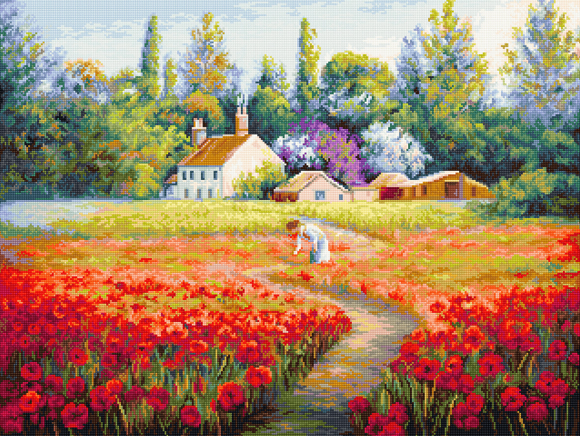 Cross Stitch Kit Luca-S - Not Forgotten, B607