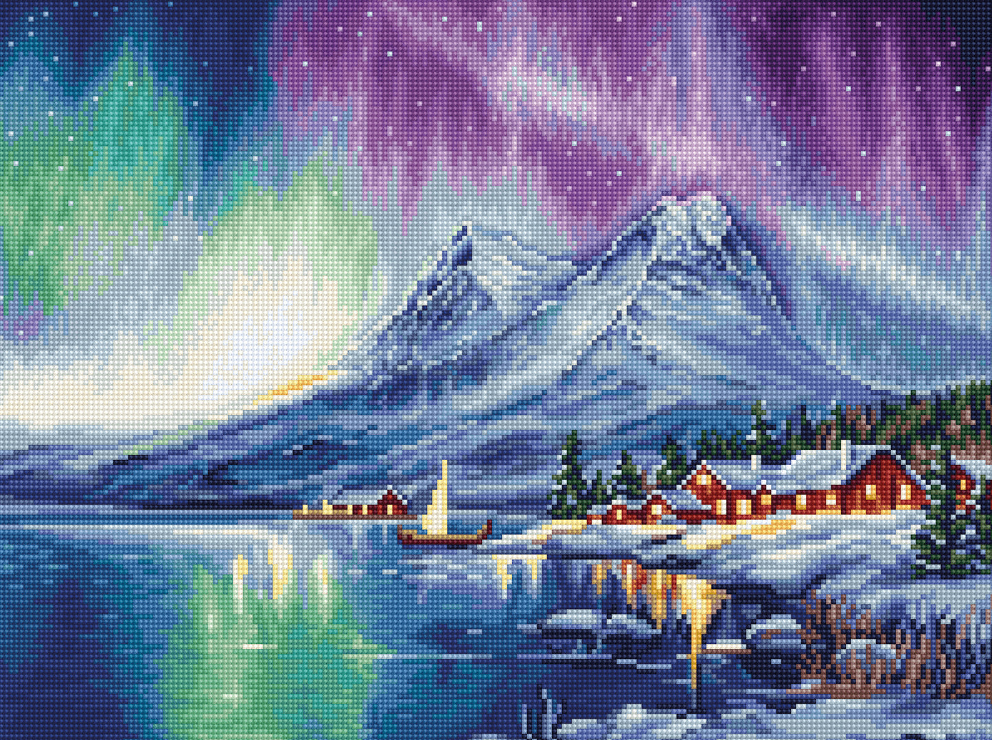 Petit Point Kit Luca-S - Northern Lights, G705