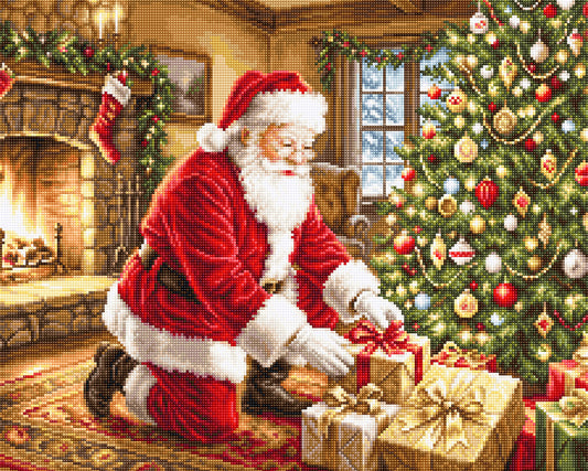 Petit Point Kit Luca-S GOLD - The Heart of Christmas, G738