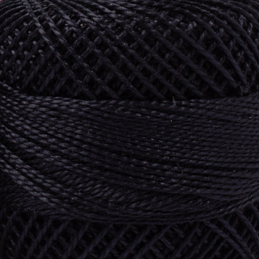 Embroidery Threads - Box, Pearl Cotton Luca-S, Art. 87 / Black