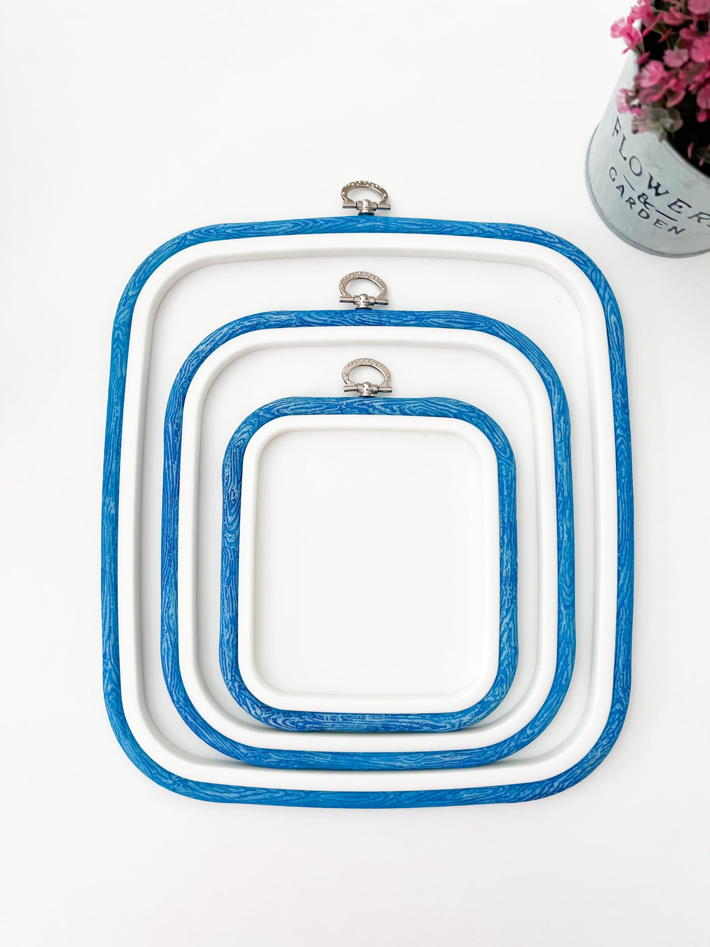 Embroidery Hoops - Nurge Flexi Hoops, Square
