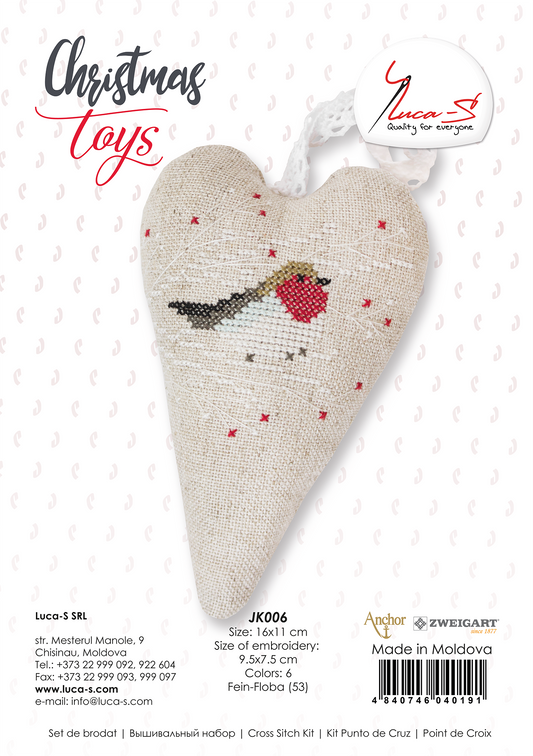Counted Cross Stitch Kit - Luca-S Toy, JK006
