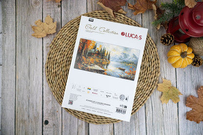 Petit Point Kit Luca-S GOLD - Echoes of a Golden Season, G716