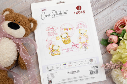 Cross Stitch Kit Luca-S - Velvet Hugs, B1444