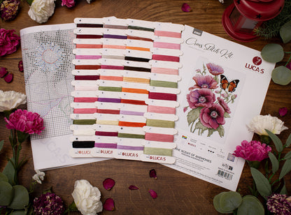 Cross Stitch Kit Luca-S -  The Scent of Anemones, B7037