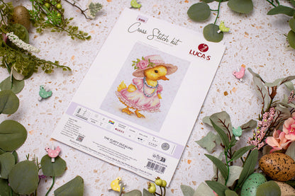 Cross Stitch Kit Luca-S - The Flirty Duckling, B1415