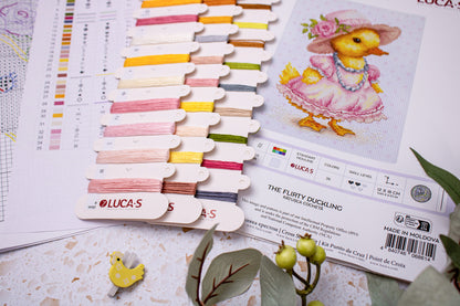 Cross Stitch Kit Luca-S - The Flirty Duckling, B1415