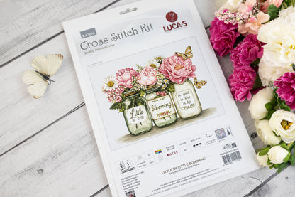 Cross Stitch Kit Luca-S - Little by Little Blooming, BA7065